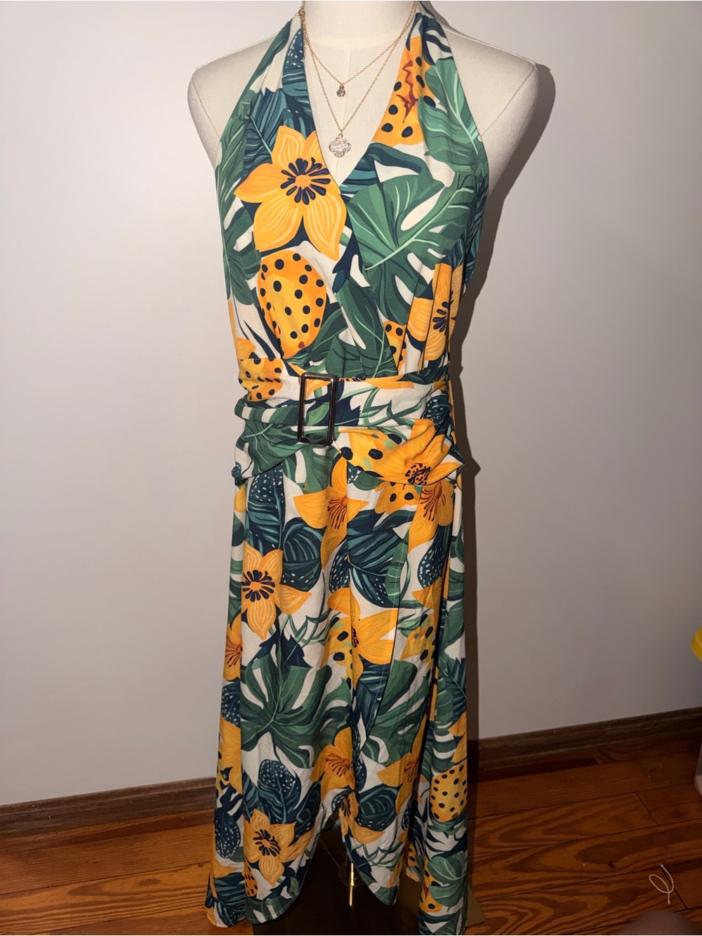Tropical Floral Dress